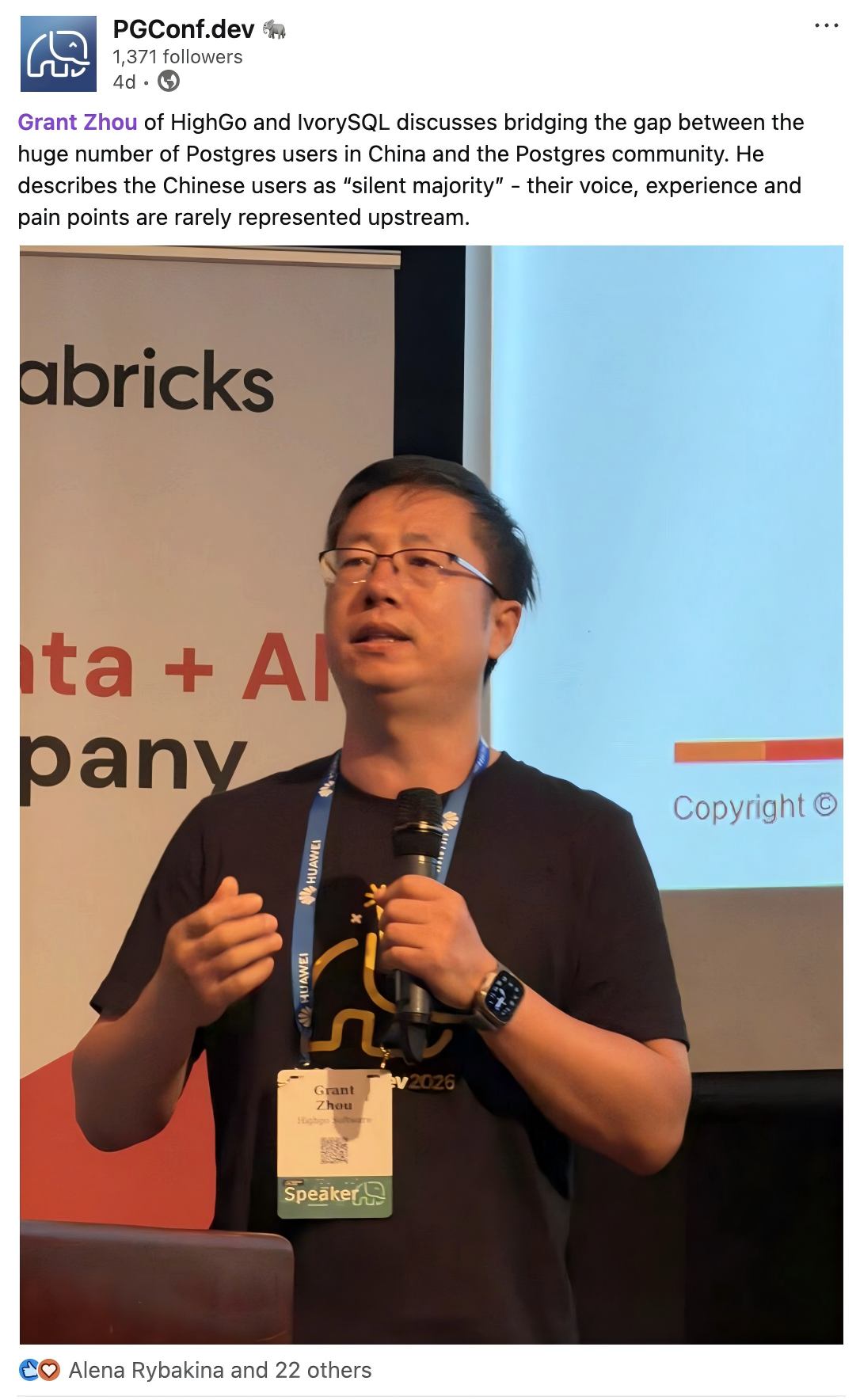 Grant Zhou Keynote